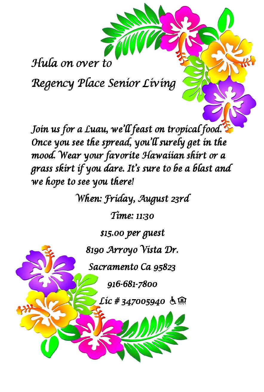 Hula on over to Regency Place