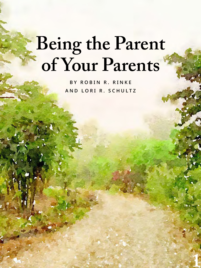 Being the Parent of Your Parents eBook cover